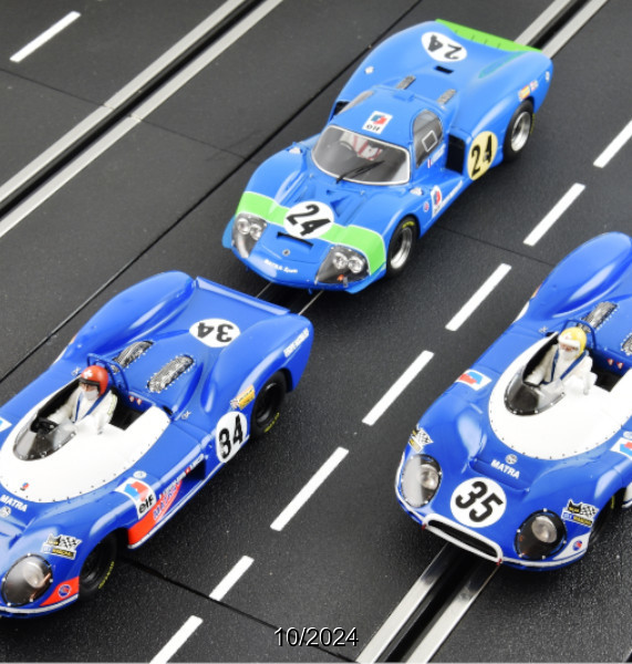 LMM 132003EVO/24M - Matra 630 - Henri Pescarolo #24 - '68 Le Mans
