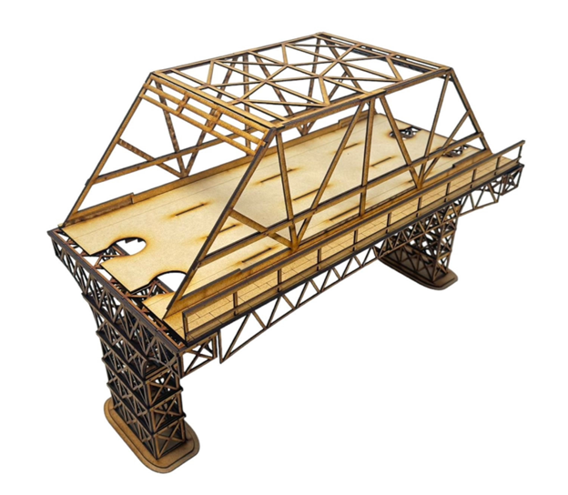 Magnetic Racing MRA118SB - Sistema de ponte de ferro Hughsey - Topo de ponte quadrada