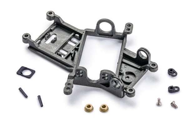 Slot.it CH124C1 - Anglewinder Motor Mount - 1.25mm Offset CARBON FIBER - EVO6 - Ball Bearings