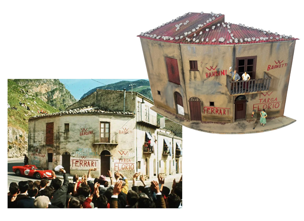 Magnetic Racing MRA152 - Edificio de la famosa esquina de Targa Florio