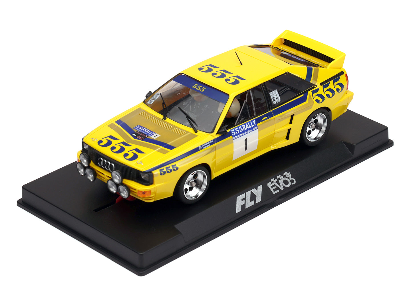 Fly A2003R - Audi Quattro A2 #1 - '85 Rally Hong Kong Beijing Winner - RACING EVO3