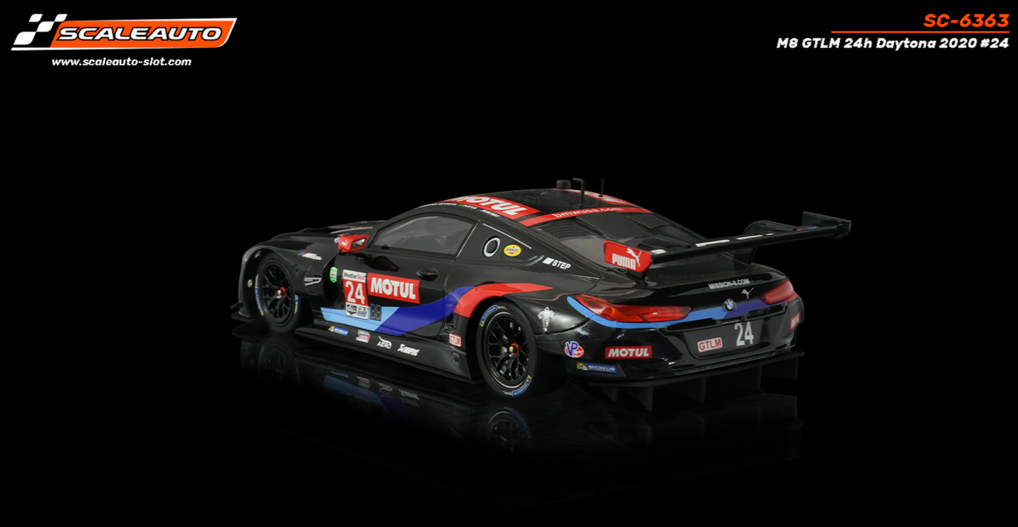 Scaleauto SC-6363 - PRE-ORDER NOW!!! - BMW M8 - Motul #24 - '20 Daytona Winner - Home Series