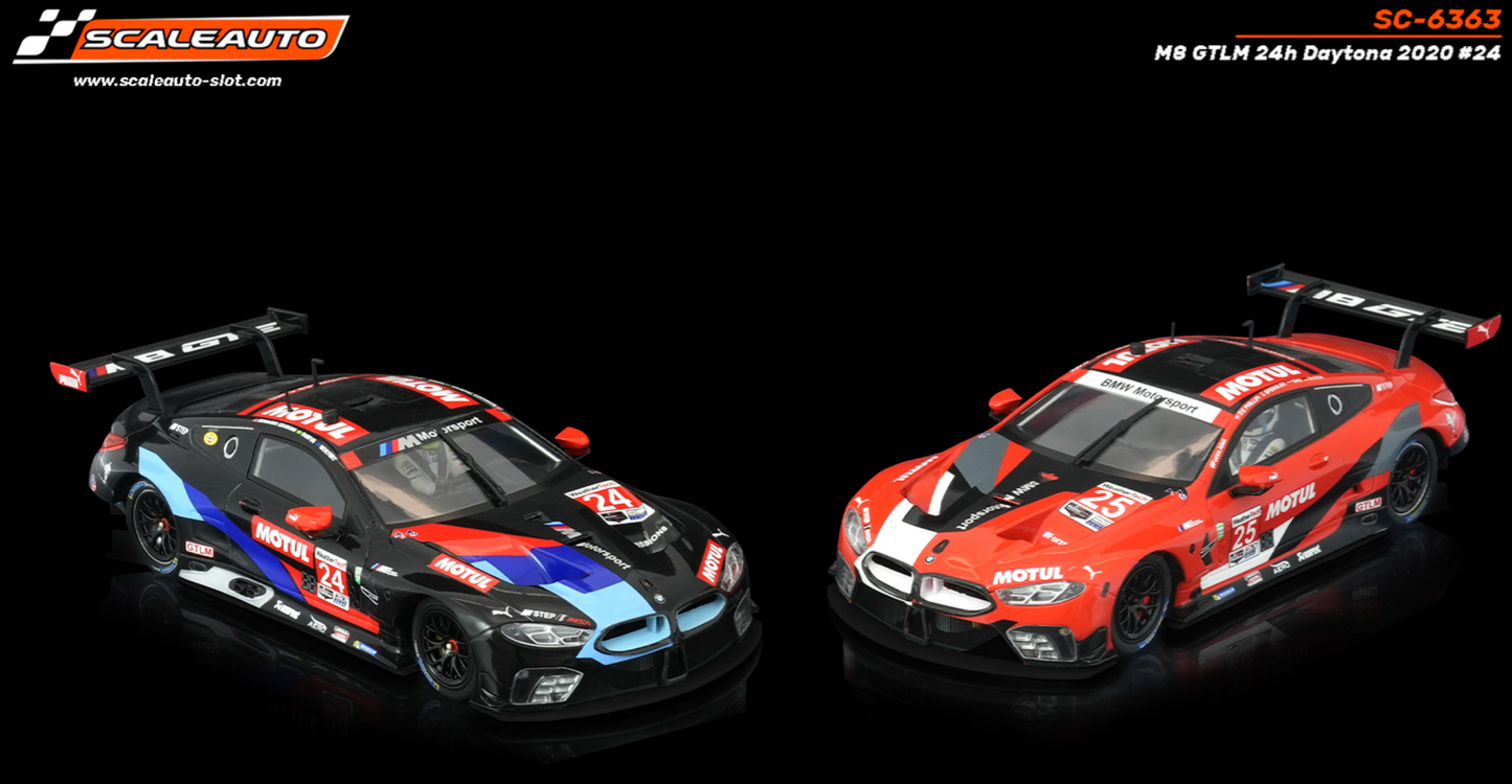 Scaleauto SC-6363 - PRE-ORDER NOW!!! - BMW M8 - Motul #24 - '20 Daytona Winner - Home Series