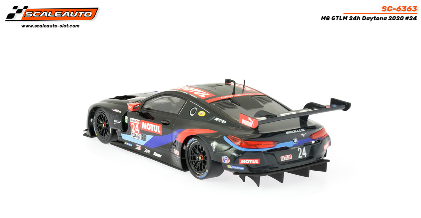 Scaleauto SC-6363 - PRE-ORDER NOW!!! - BMW M8 - Motul #24 - '20 Daytona Winner - Home Series