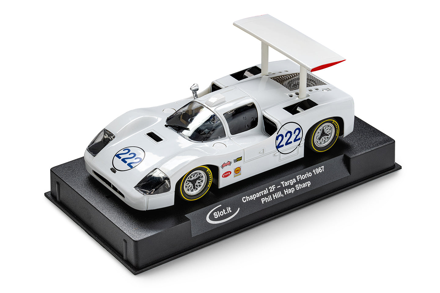 Slot.it CA46B - Chaparral 2F #222 - '67 Targa Florio - P. Hill/H. Sharp