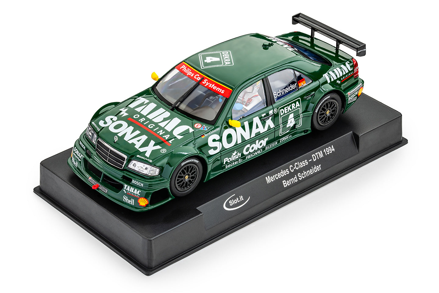 Slot.it CA53B - PRE-ORDER NOW! - Mercedes C-Class - SONAX #4 - '94 DTM