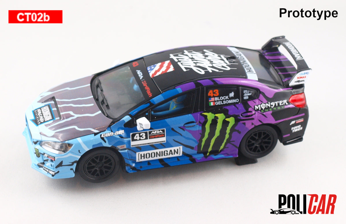 Policar PCT02B - PRE-ORDER NOW! - Subaru WRX STI - Hoonigan #43 Ken Block - '21 ARA Championship