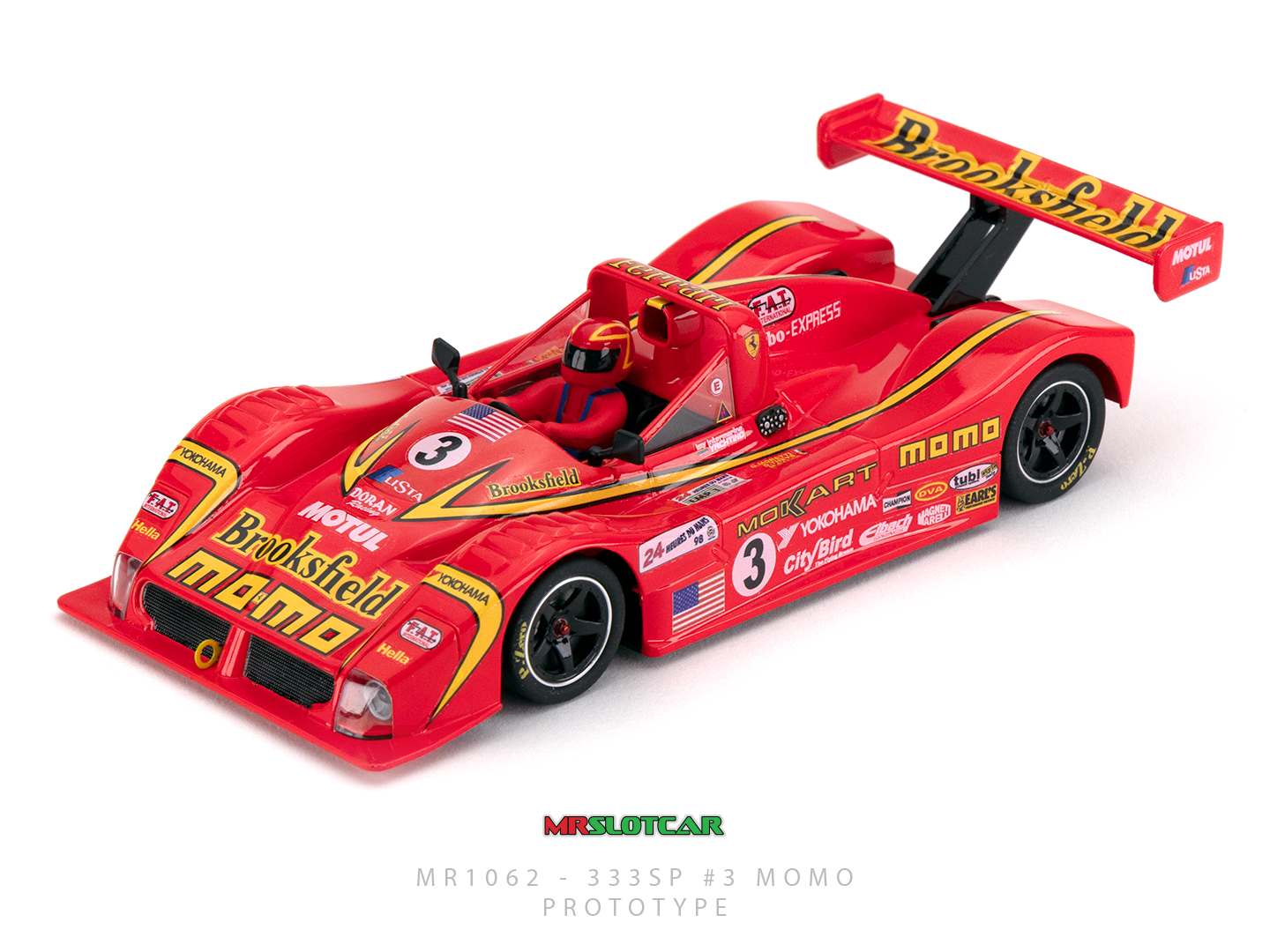 MR Slotcar MR1062 - PRE-ORDER NOW! - F 333SP #3 MOMO '98 Le Mans