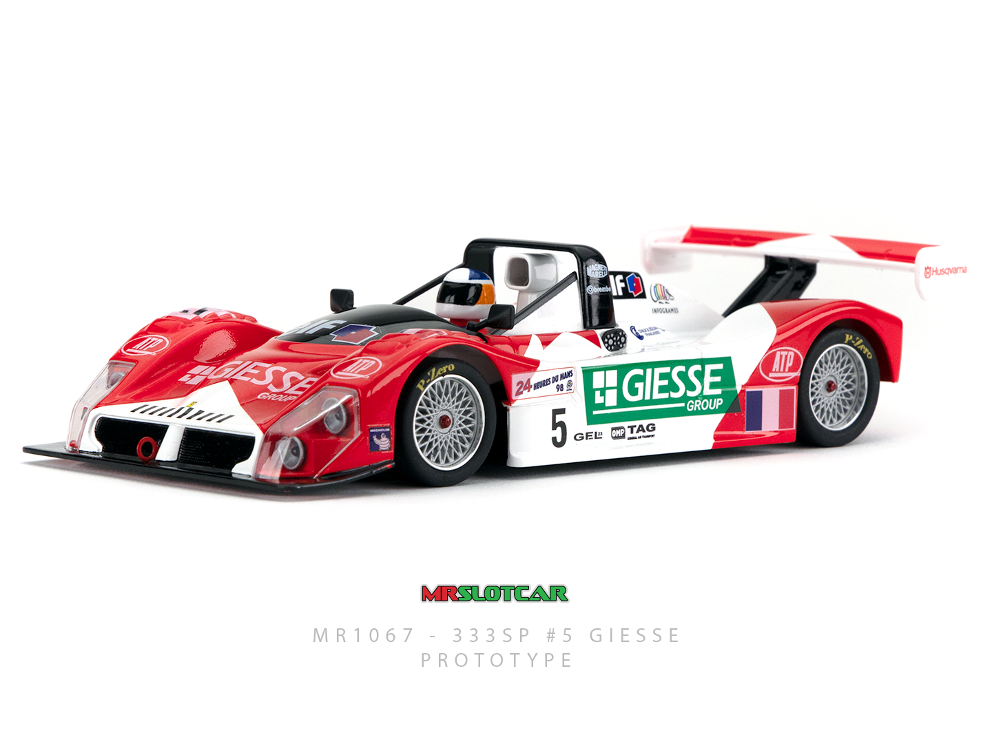 MR Slotcar MR1067 - PRE-ORDER NOW! - F 333SP #5 Giesse '98 Le Mans