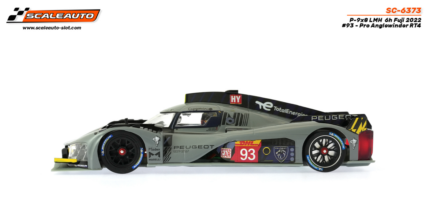 Scaleauto SC-6373 - PRE-ORDER NOW!!! - Peugeot 9x8 LMH Hypercar #93 - '22 6h of Fuji - PRO