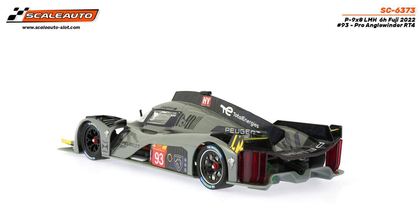 Scaleauto SC-6373 - PRE-ORDER NOW!!! - Peugeot 9x8 LMH Hypercar #93 - '22 6h of Fuji - PRO