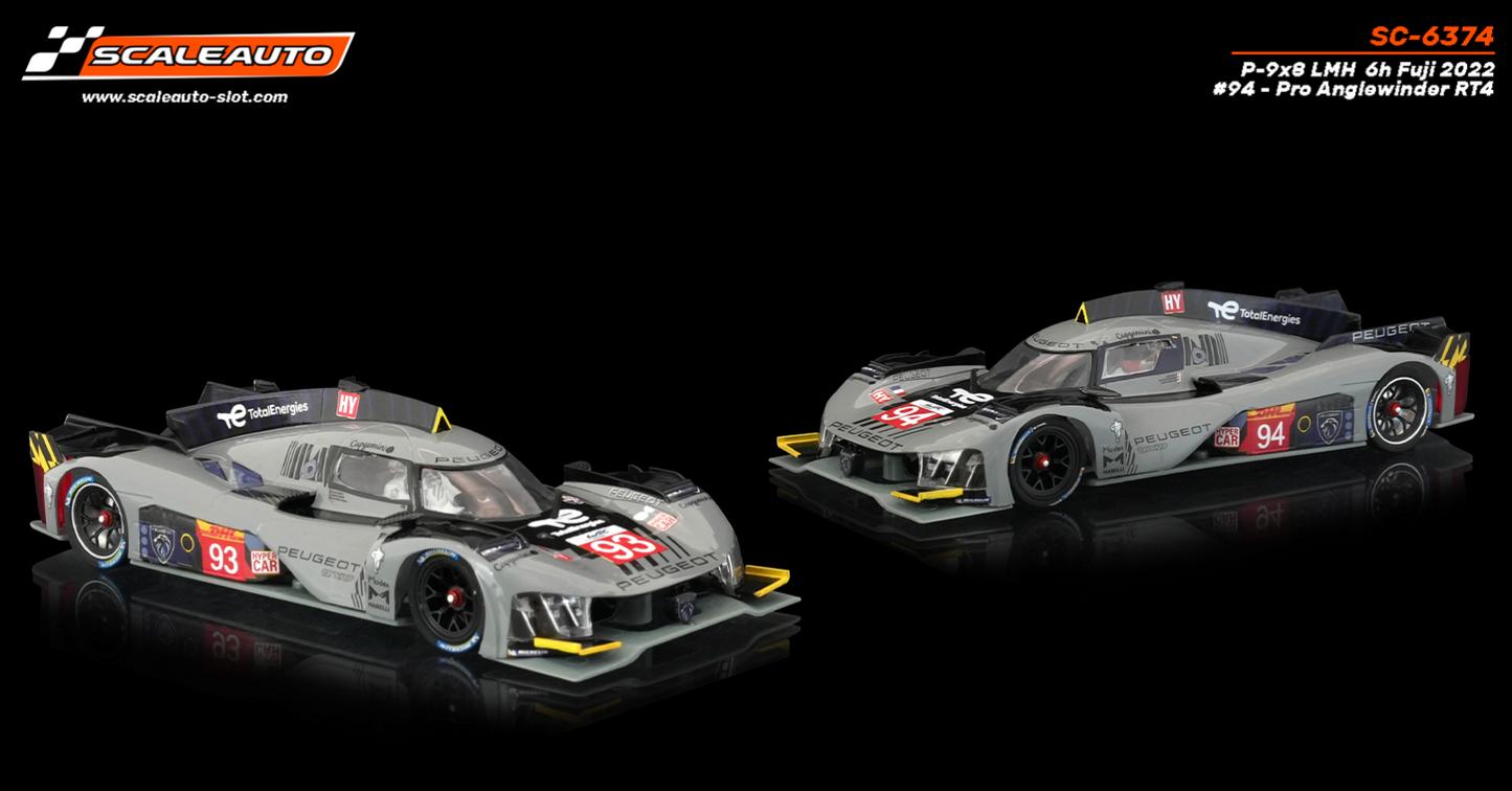Scaleauto SC-6374 - PRE-ORDER NOW!!! - Peugeot 9x8 LMH Hypercar #94 - '22 6h of Fuji - PRO