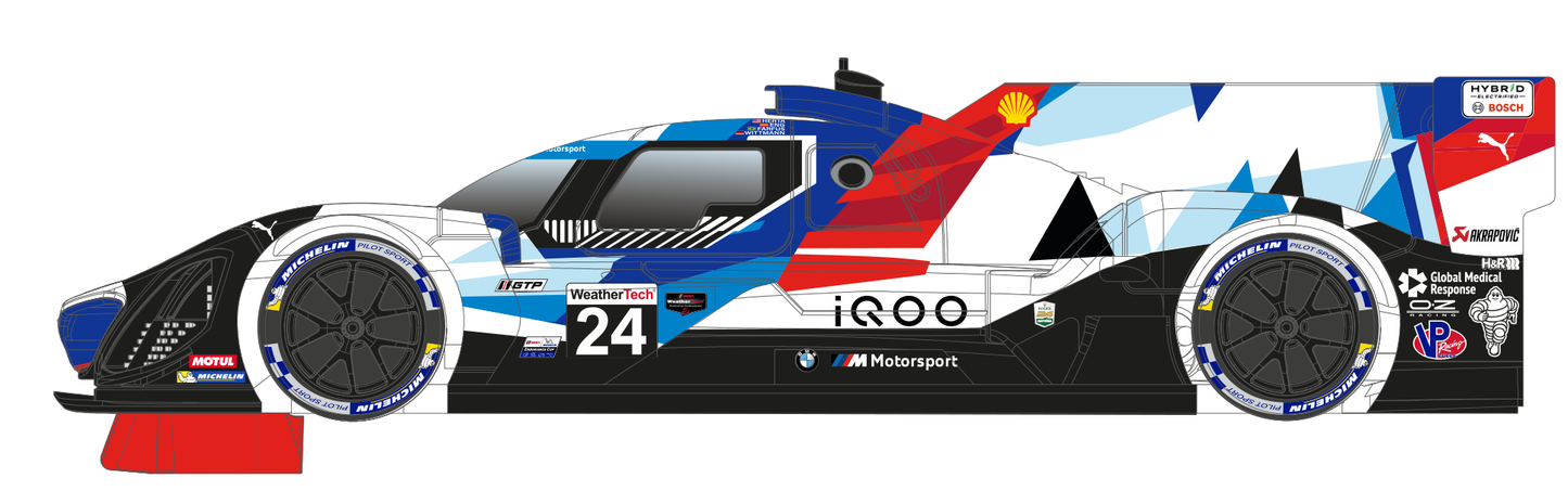 Scaleauto SC-6383 - FAÇA SUA PRÉ-VENDA AGORA!!! - BMW Hybrid GTP Hypercar nº 24 - Watkins Glen '23 - PRO