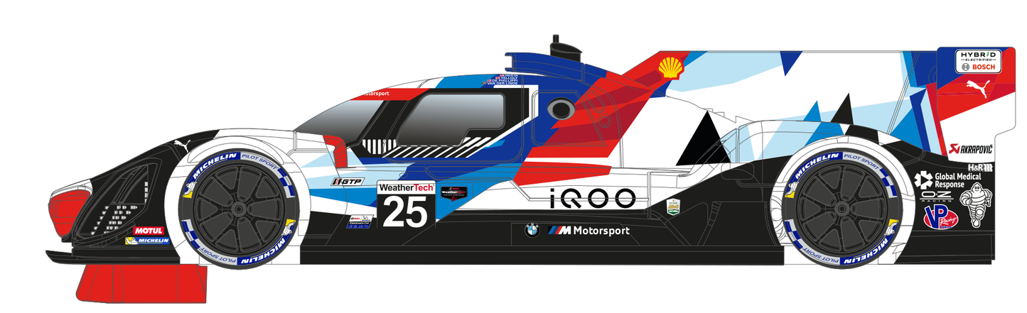 Scaleauto SC-6384 - BMW M-Hybrid IMSA/WEC #25 - '23 Watkins Glen Winner