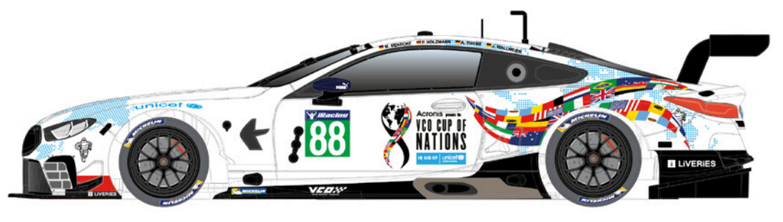Scaleauto SC-6431R - BMW M8 GTLM - VCO Cup of Nations Winner #88 - '20 SIM Spa - R Series