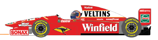 Scaleauto SC-6448 - PRE-ORDER NOW! - Williams FW20 - Winfield #2 - H Frentzen - '98 FIA