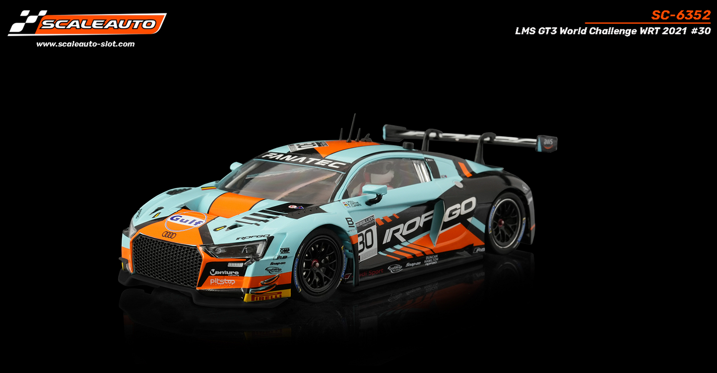 Scaleauto SC-6352R - Audi R8 LMS GT3 - Rofgo #30 - '21 World Challenge WRT - R Series