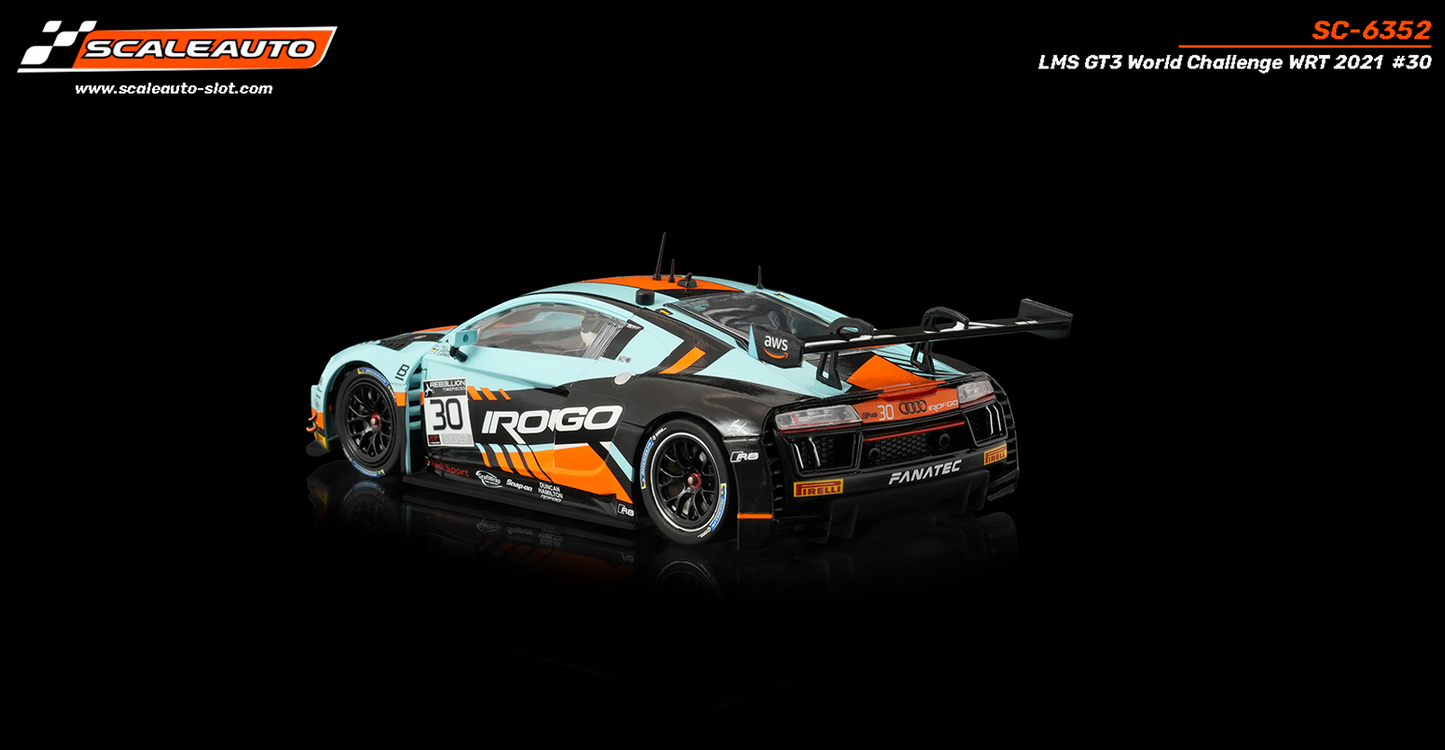 Scaleauto SC-6352R - Audi R8 LMS GT3 - Rofgo #30 - '21 World Challenge WRT - R Series