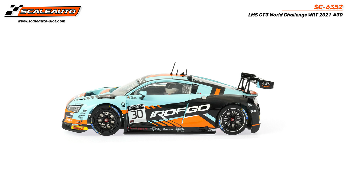 Scaleauto SC-6352R - Audi R8 LMS GT3 - Rofgo #30 - '21 World Challenge WRT - R Series