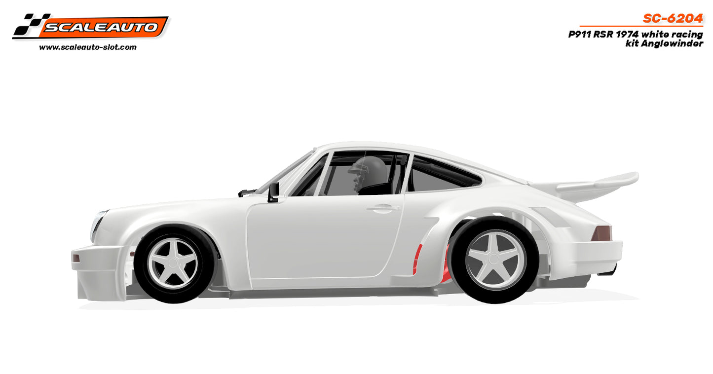Scaleauto SC-6204 - ¡RESERVA YA! - Porsche 911 RSR 1974 - Kit blanco - Carrocería nueva 2025