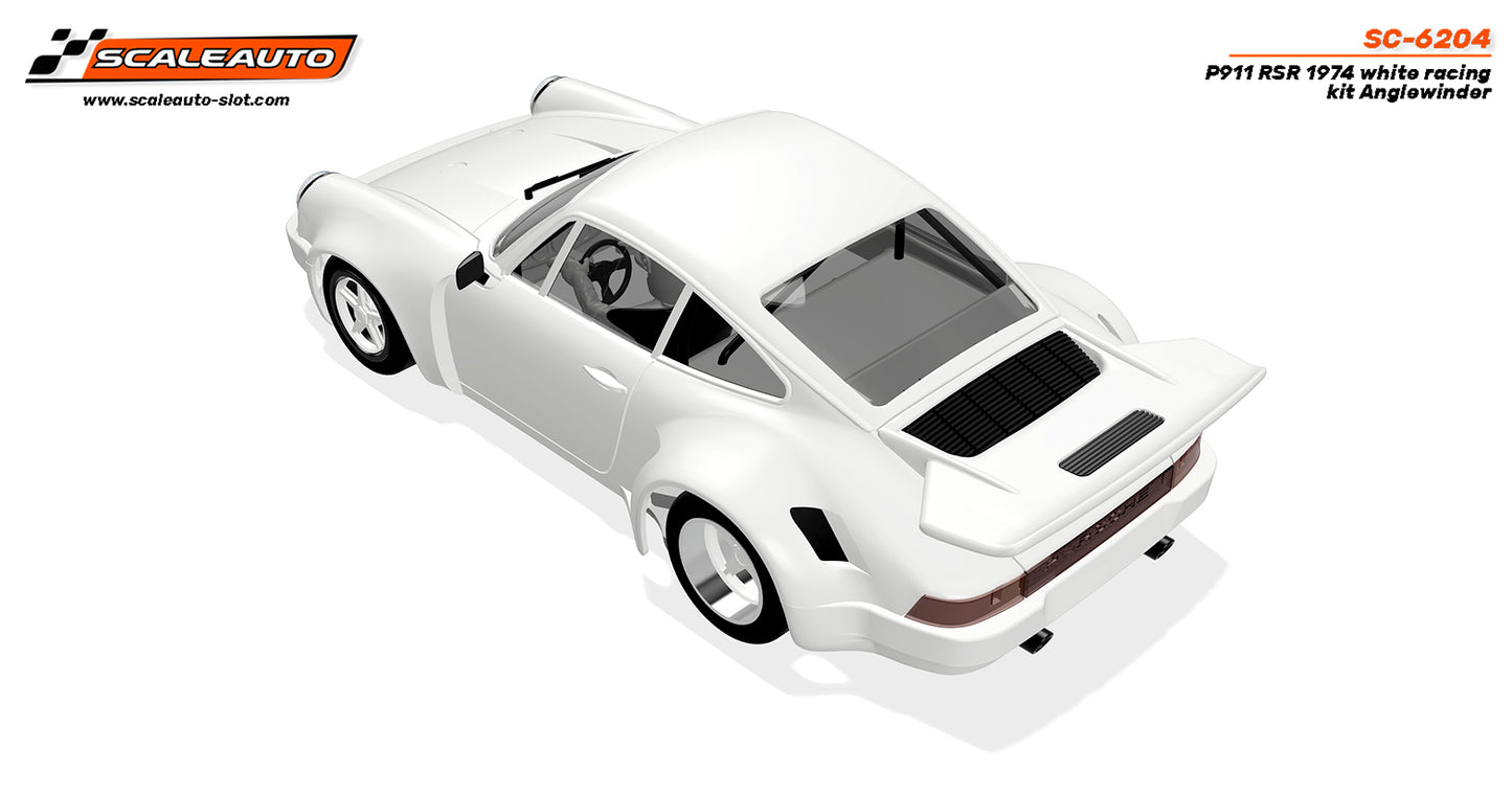 Scaleauto SC-6204 - ¡RESERVA YA! - Porsche 911 RSR 1974 - Kit blanco - Carrocería nueva 2025