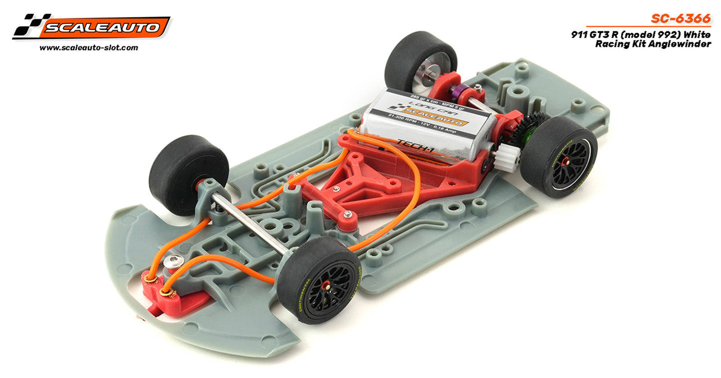 Scaleauto SC-6366 - FAÇA SUA PRÉ-VENDA AGORA! - Porsche P992 - Kit Branco