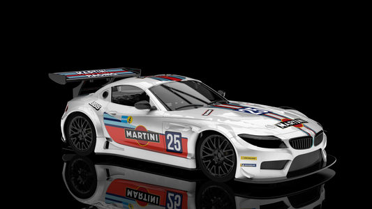 NSR 0601SW - PRE-ORDER NOW! - BMW Z4 GT3 - Martini Racing White #25