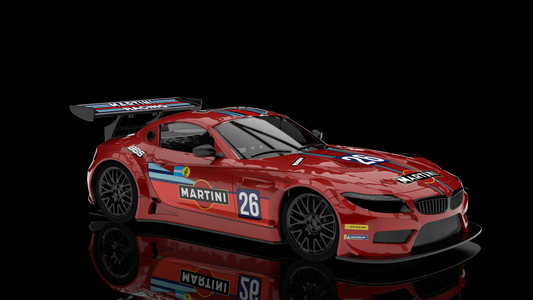 NSR 0602SW - PRE-ORDER NOW! - BMW Z4 GT3 - Martini Racing Red #26