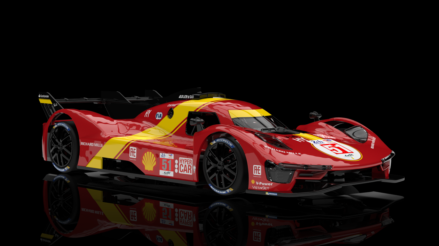 NSR 0535SW - Corvette C6R - Amarelo Martini nº 35