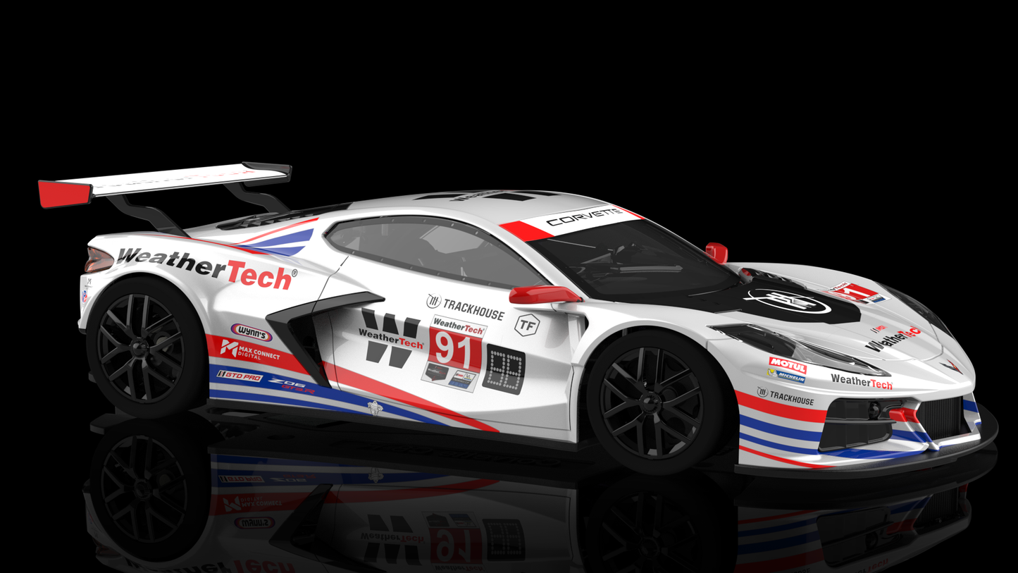 NSR 0535SW - Corvette C6R - Amarillo Martini n.° 35