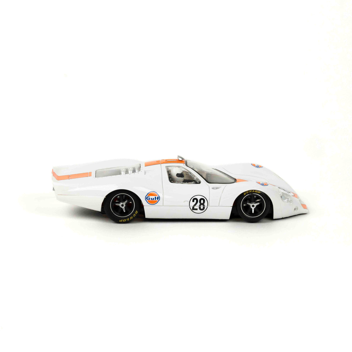 NSR 0656SW - PRE-ORDER NOW! - Ford P68 Alan Mann - Gulf White #28