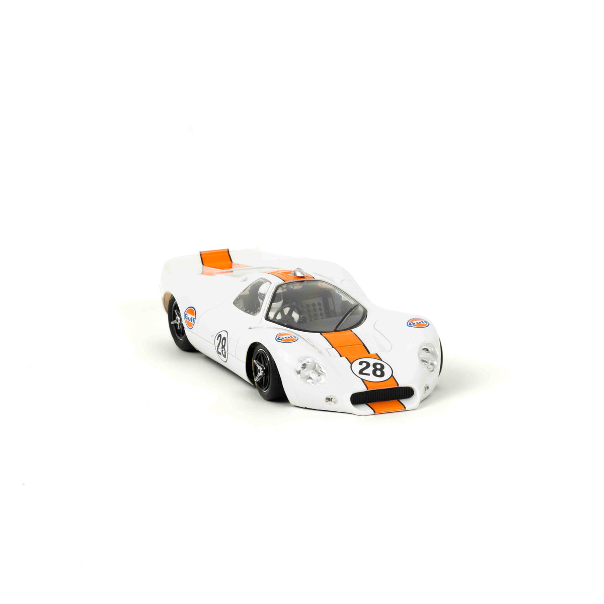 NSR 0656SW - PRE-ORDER NOW! - Ford P68 Alan Mann - Gulf White #28