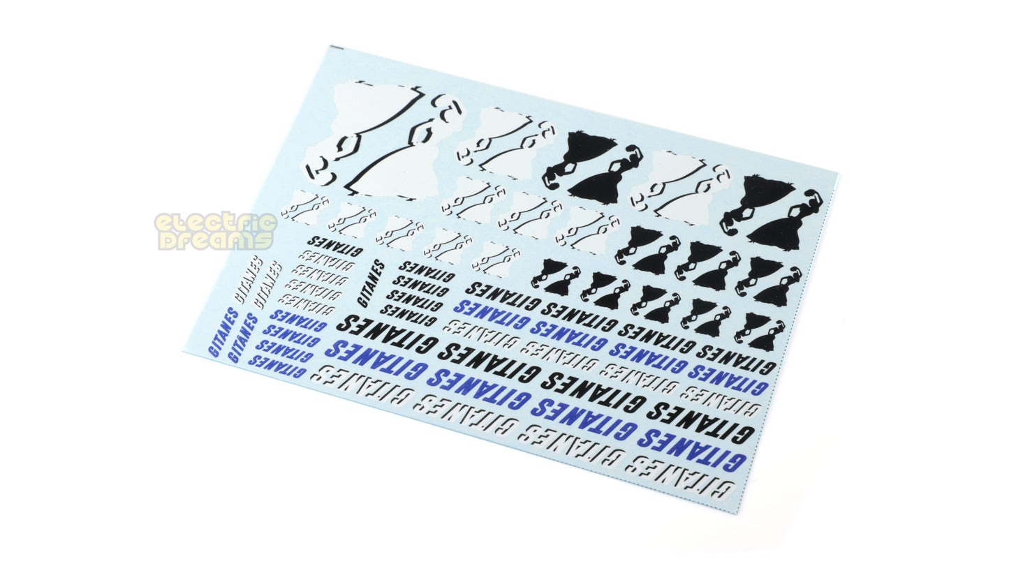 TeamSlot P00012 - Decal Sheet "GITANES"