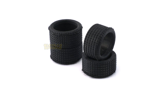 TeamSlot N0010 - Pack of 4 Tires - 18 x 10mm - Tacos - 35 Shore
