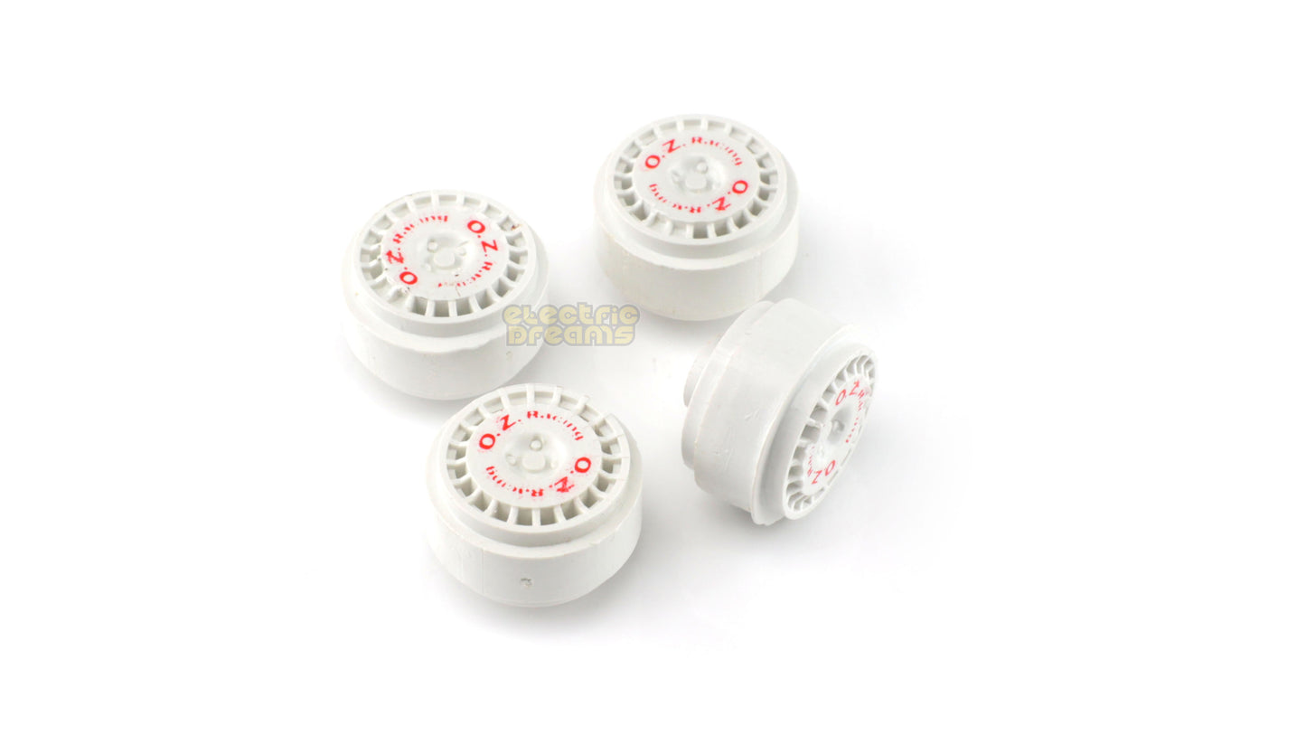 TeamSlot L17008 - 17mm Pro Plastic Wheels - OZ Racing 5 Spoke with Logo OZ - pack of 4