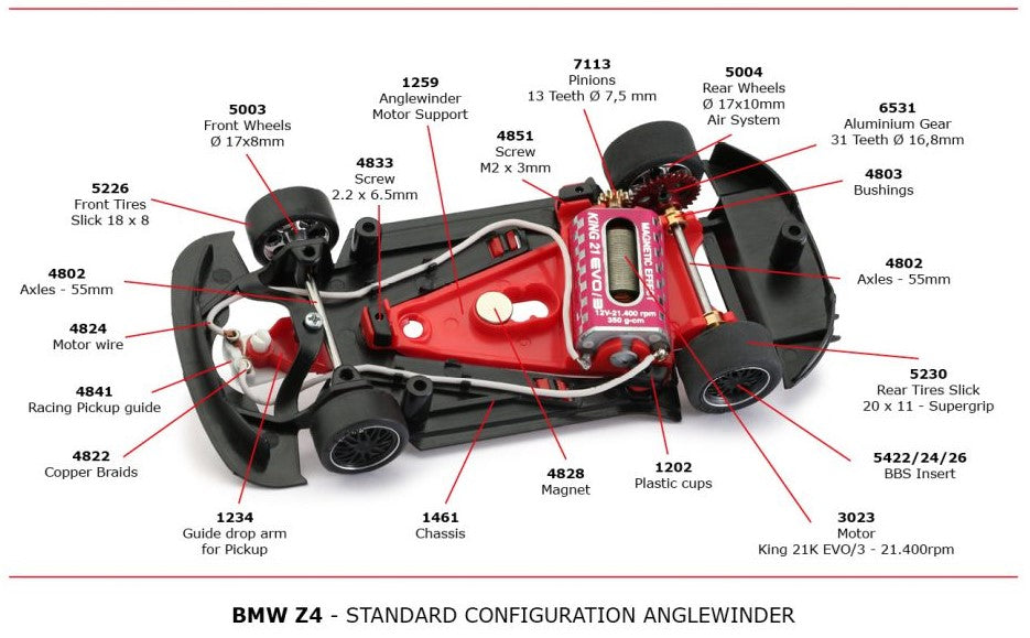 NSR 0601AW - PRE-ORDER NOW! - BMW Z4 GT3 - Martini Racing White #25