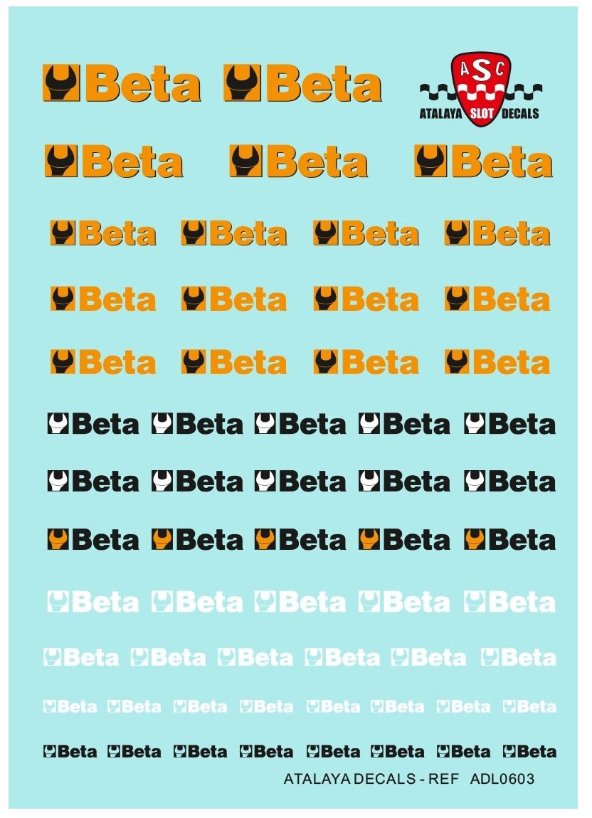 Atalaya Decals ADL0603 - Beta