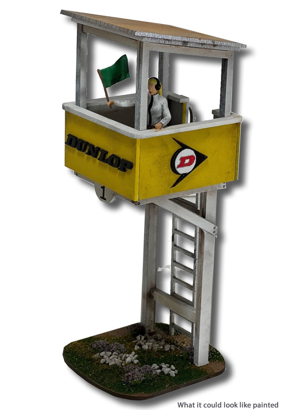 Racing Post Machine Magnetic Racing MRA055-124 - Marshal Post – Slot Car Supply