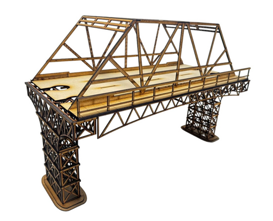 Magnetic Racing MRA118SB - Sistema de ponte de ferro Hughsey - Topo de ponte quadrada