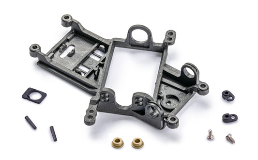 Slot.it CH124C1 - Anglewinder Motor Mount - 1.25mm Offset CARBON FIBER - EVO6 - Ball Bearings