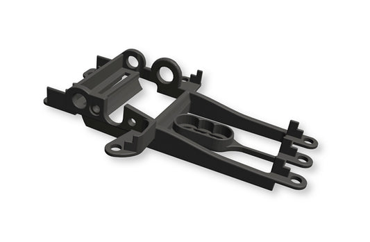 NSR1331 - Sidewinder Motor Mount for NSR Hypercar - +1mm Offset - Medium Black