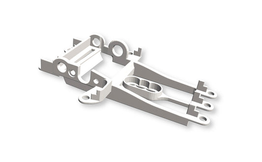NSR1330 - Sidewinder Motor Mount for NSR Hypercar - +1mm Offset - Hard White