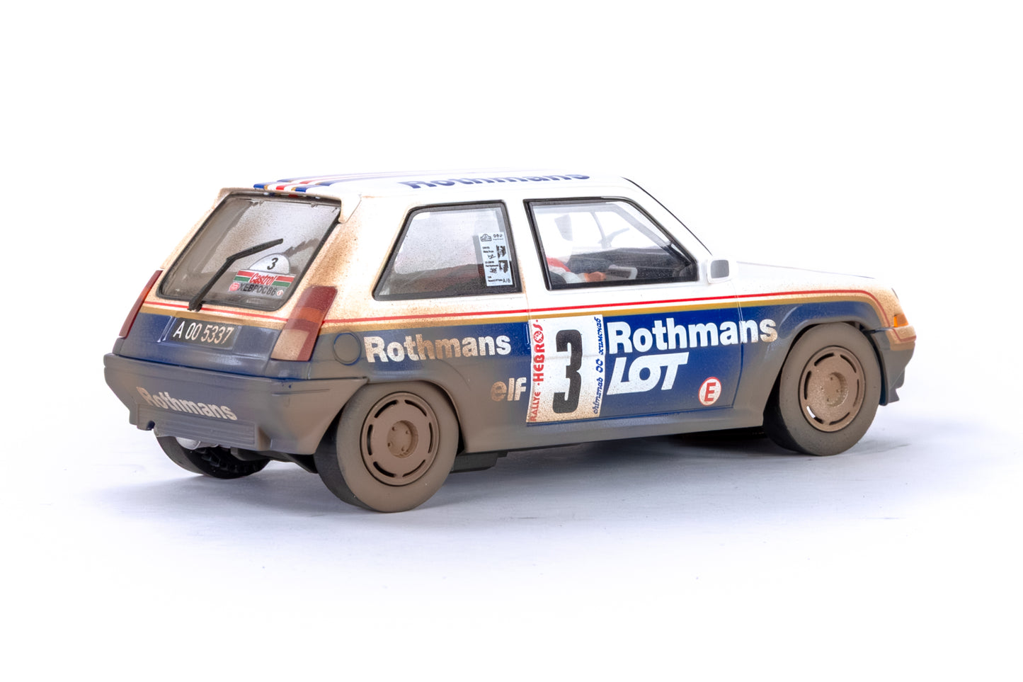 Fly A2081AR - Renault 5 Turbo - Rothmans #3 - '86 Rally Hebros - AFTER RACE