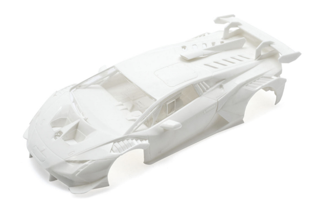 Scaleauto SC-3641 - White Body Kit - Lamborghini Huracan Super Trofeo Evo2