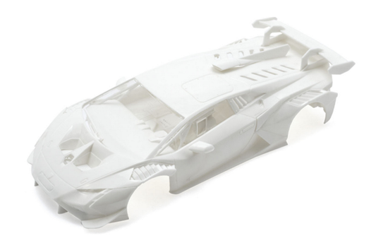 Scaleauto SC-3641 - White Body Kit - Lamborghini Huracan Super Trofeo Evo2