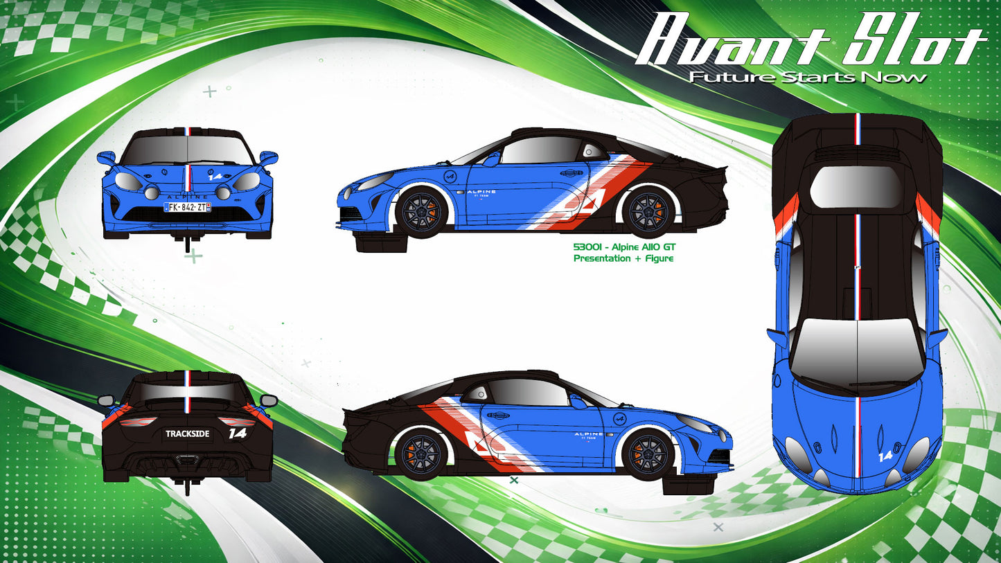 Avant Slot 53001 - PRE-ORDER NOW! - Alpine A110 GT - Alonso presentation