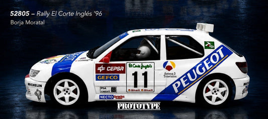 Avant Slot 52805 - PRE-ORDER NOW! - Peugeot 306 Maxi 1 - Rally Corte Inglés'96 - Moratal