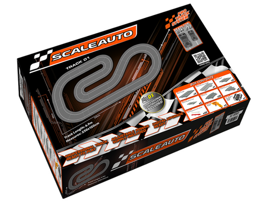 Scaleauto SC-10501 - Complete Pro Track SET-001 - 1/32 & 1/24