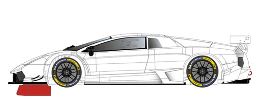 Scaleauto SC-A38M01 - PRE-ORDER NOW! - Lamborghini Murcielago GT1 - White Racing Kit