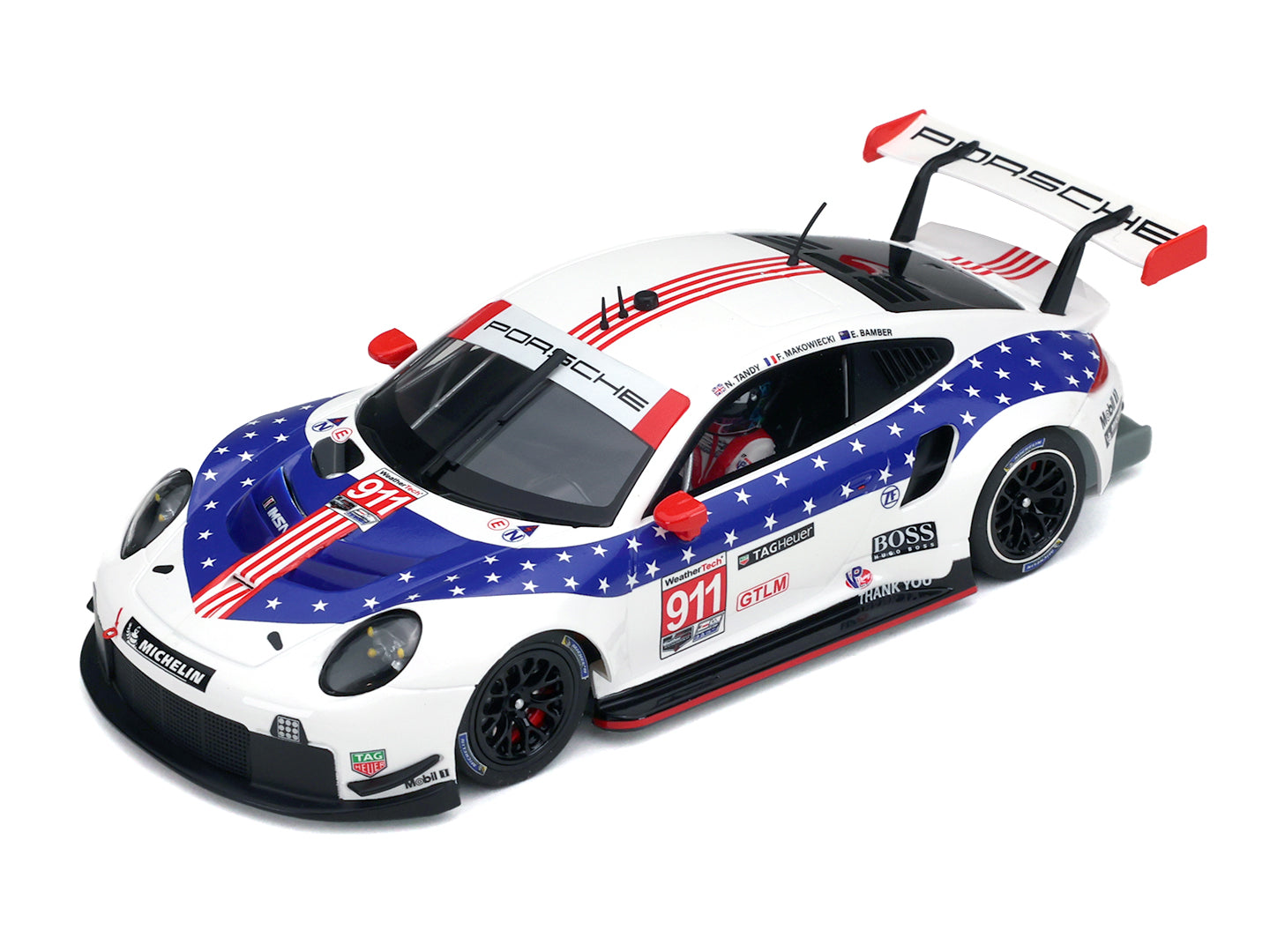 Scaleauto SC-6295 - FAÇA SUA PRÉ-ENCOMENDA AGORA! - Porsche 911 GT #911 - '20 Sebring 12H - Home Series
